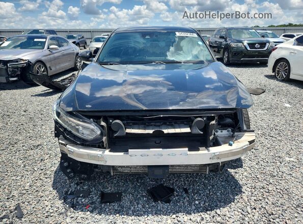 1HGCV1F39JA173227 2018 HONDA ACCORD Черный 