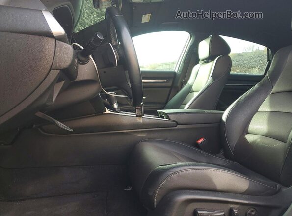 1HGCV1F39KA046897 2019 HONDA ACCORD White Widok wnętrza z przodu