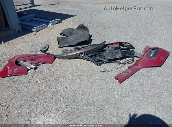 1HGCV1F39KA049170 2019 HONDA ACCORD Red Instrument cluster view