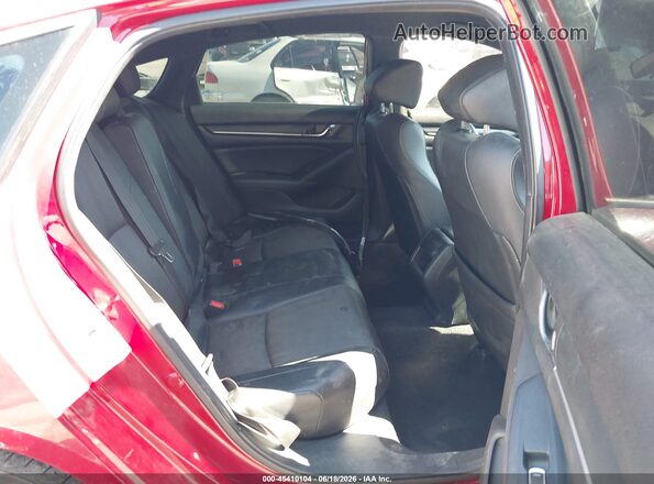 1HGCV1F39KA049170 2019 HONDA ACCORD Red VIN sticker view