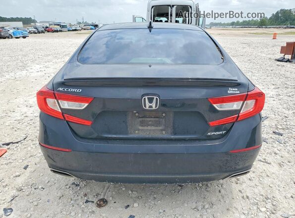 1HGCV1F39KA074621 2019 HONDA ACCORD Черный Вид сзади