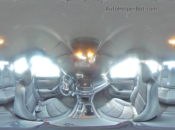 1HGCV1F39KA074621 2019 HONDA ACCORD Черный Панорамный вид салона 360°