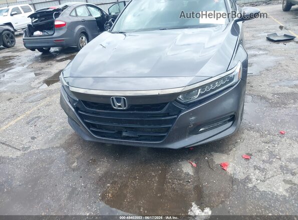 1HGCV1F39KA119038 2019 HONDA ACCORD Gray Սարքավորումների վահանակի տեսք