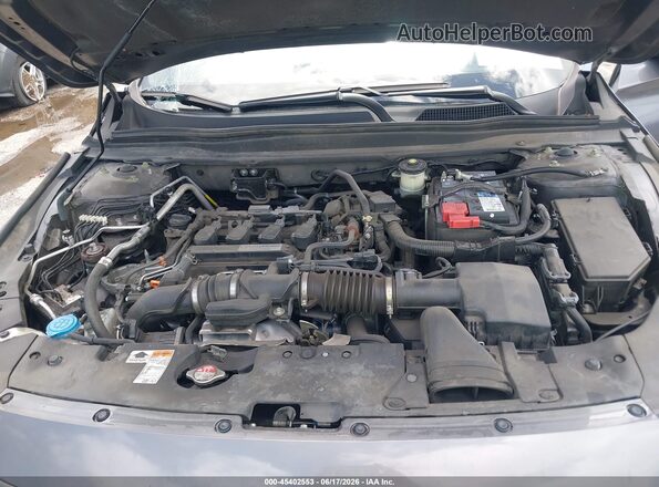 1HGCV1F39KA119038 2019 HONDA ACCORD Gray Հետևի տեսք