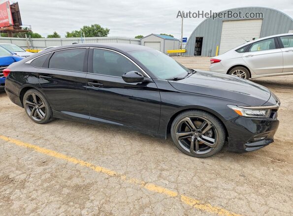 1HGCV1F39KA122330 2019 HONDA ACCORD Black 