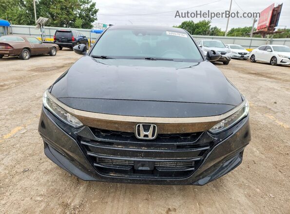 1HGCV1F39KA122330 2019 HONDA ACCORD Black 