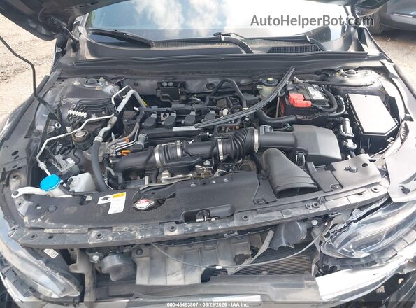 1HGCV1F39KA130024 2019 HONDA ACCORD Серый Вид сзади
