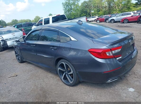1HGCV1F39KA130024 2019 HONDA ACCORD Серый 