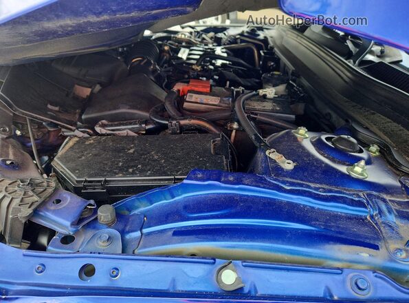 1HGCV1F39KA160401 2019 HONDA ACCORD Синий Вид задней части салона