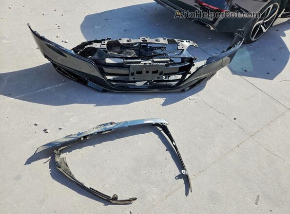 1HGCV1F39KA170989 2019 HONDA ACCORD Black Widok komory silnika