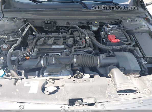 1HGCV1F39KA174525 2019 HONDA ACCORD Gray Rear view