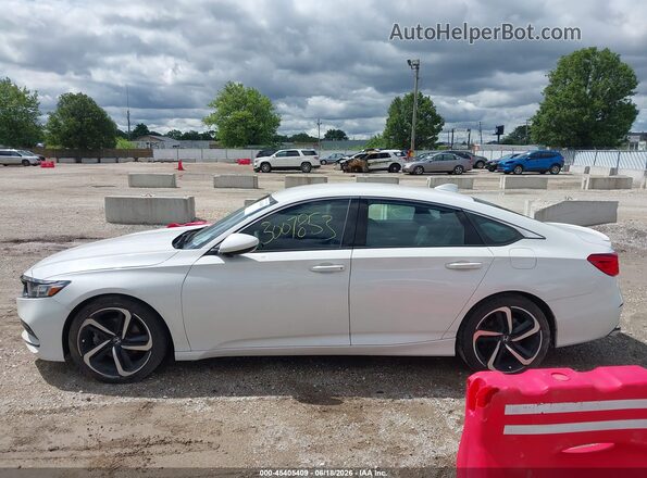 1HGCV1F39KA175786 2019 HONDA ACCORD White Панорамний вид салону 360°