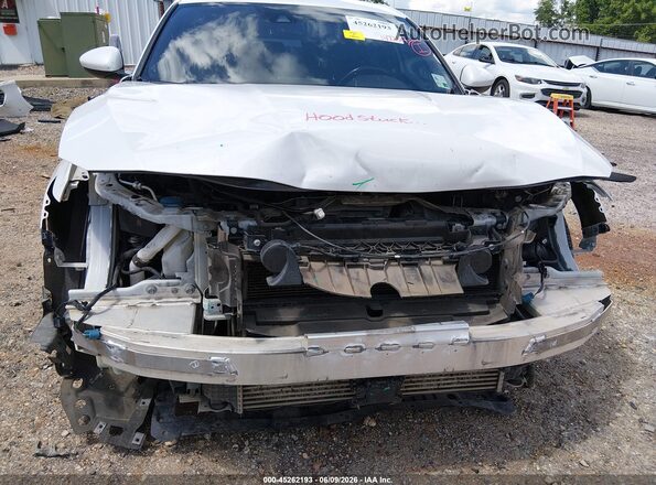 1HGCV1F39LA003694 2020 HONDA ACCORD Белый Вид спереди