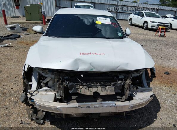 1HGCV1F39LA003694 2020 HONDA ACCORD Белый Вид задней части салона