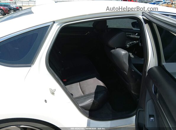 1HGCV1F39LA003694 2020 HONDA ACCORD Белый Вид наклейки с VIN-кодом