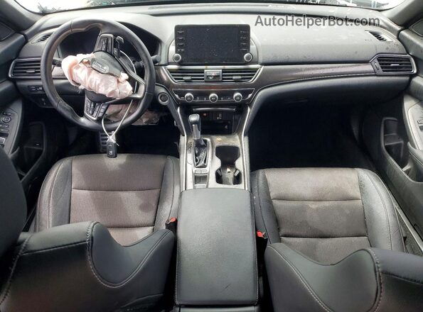 1HGCV1F39LA056816 2020 HONDA ACCORD White Вид панелі приладів
