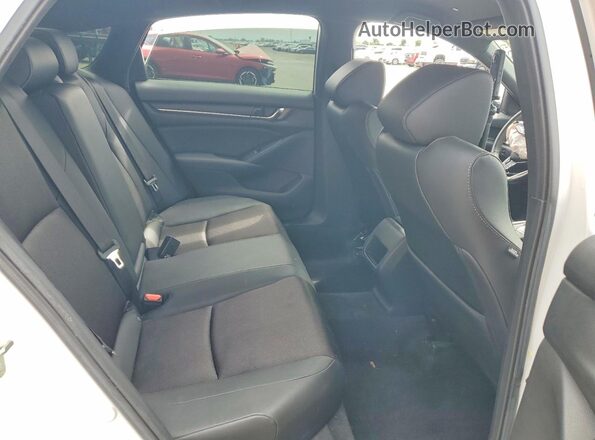 1HGCV1F39LA056816 2020 HONDA ACCORD White Вид задніх сидінь