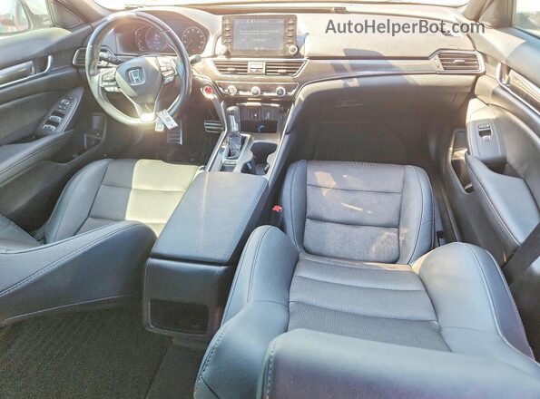 1HGCV1F39LA093199 2020 HONDA ACCORD White Widok deski rozdzielczej