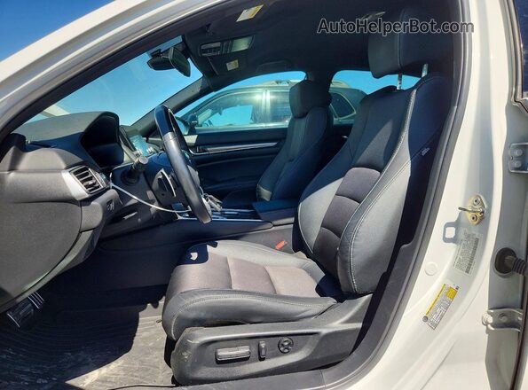 1HGCV1F39LA093199 2020 HONDA ACCORD White Widok wnętrza z przodu
