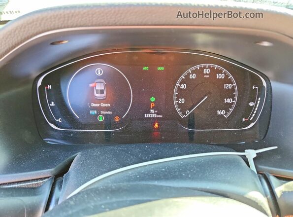 1HGCV1F39LA125844 2020 HONDA ACCORD Silver Սարքավորումների վահանակի տեսք