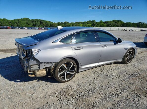 1HGCV1F39LA125844 2020 HONDA ACCORD Silver Հետևի աջ