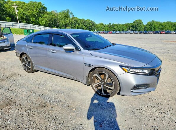 1HGCV1F39LA125844 2020 HONDA ACCORD Silver Առջևի աջ