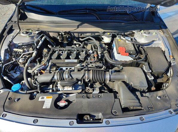 1HGCV1F39LA125844 2020 HONDA ACCORD Silver Սալոնի հետևի տեսք