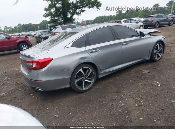 1HGCV1F39LA132731 2020 HONDA ACCORD Silver Trasero derecho