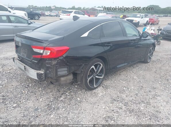 1HGCV1F39LA157807 2020 HONDA ACCORD Black Rear right