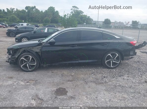 1HGCV1F39LA157807 2020 HONDA ACCORD Black 360 interior view