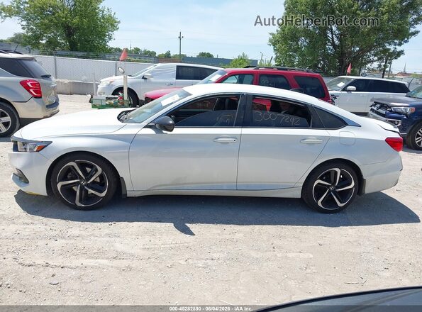 1HGCV1F39MA013742 2021 HONDA ACCORD White სალონის 360-გრადუსიანი ხედი