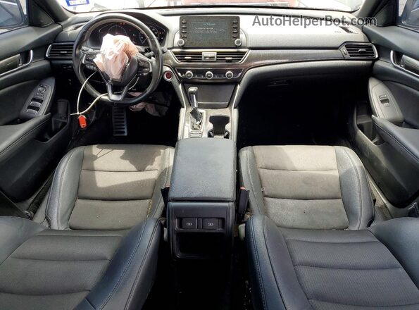 1HGCV1F39MA017855 2021 HONDA ACCORD Черный Вид панели приборов
