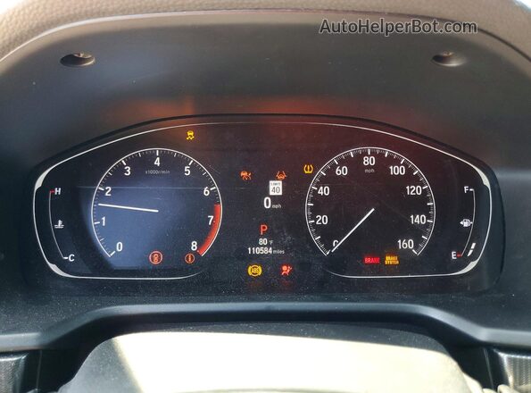 1HGCV1F39MA047843 2021 HONDA ACCORD Gray Սարքավորումների վահանակի տեսք