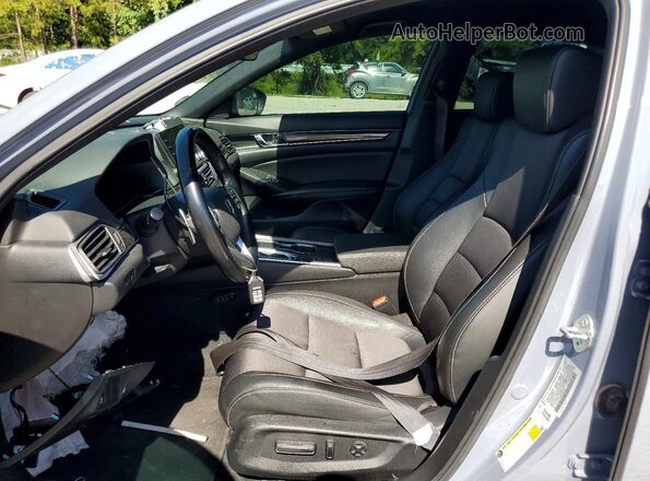 1HGCV1F39MA047843 2021 HONDA ACCORD Gray Սալոնի դիմացի տեսք