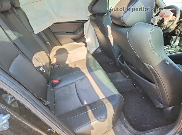 1HGCV1F39MA054887 2021 HONDA ACCORD Black Widok tylnych siedzeń
