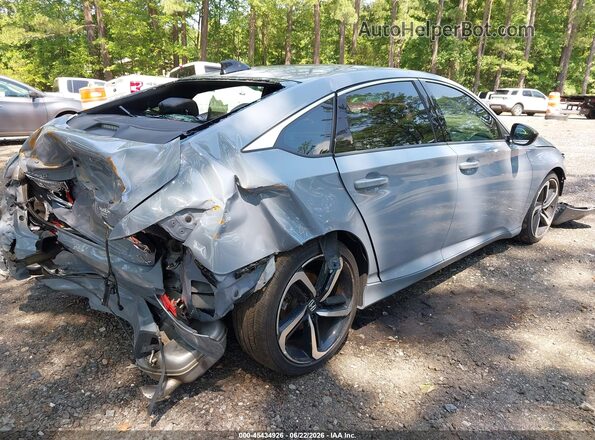 1HGCV1F39NA019638 2022 HONDA ACCORD Серый Задняя правая четверть