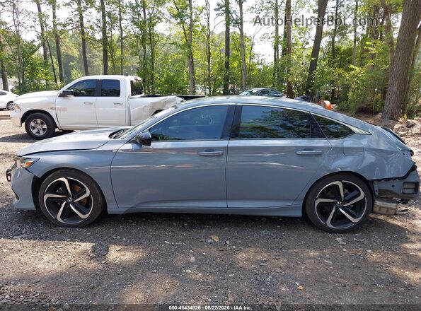 1HGCV1F39NA019638 2022 HONDA ACCORD Серый Панорамный вид салона 360°