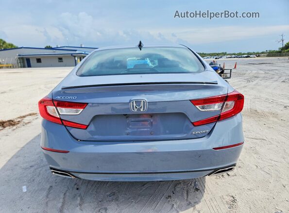 1HGCV1F39NA025441 2022 HONDA ACCORD Gray Հետևի տեսք