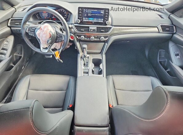 1HGCV1F39NA025441 2022 HONDA ACCORD Gray Առջևի վահանակի տեսք