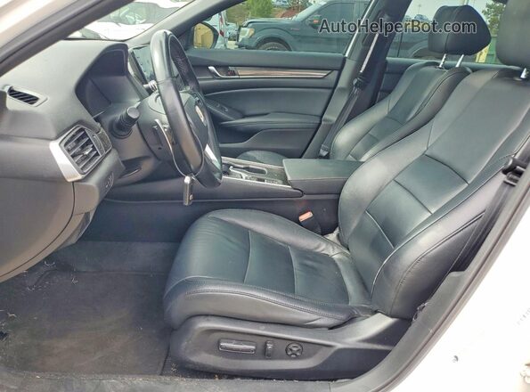 1HGCV1F39NA028985 2022 HONDA ACCORD Белый Вид салона спереди