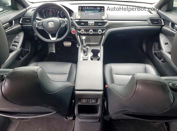 1HGCV1F39NA028985 2022 HONDA ACCORD Белый Вид панели приборов