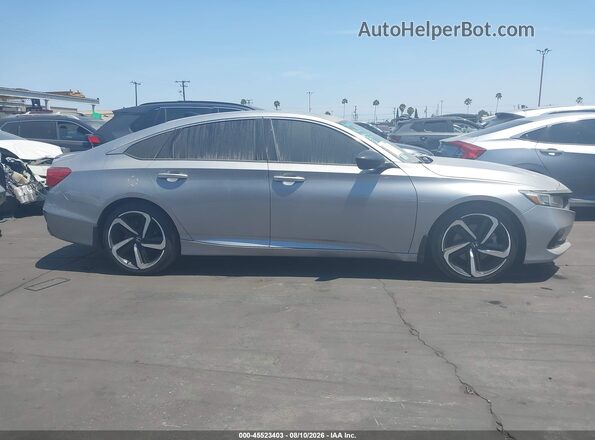 1HGCV1F39NA055281 2022 HONDA ACCORD Silver Vista interior trasera