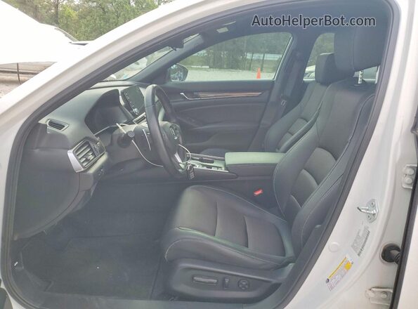 1HGCV1F39NA069018 2022 HONDA ACCORD White წინა სალონის ხედი