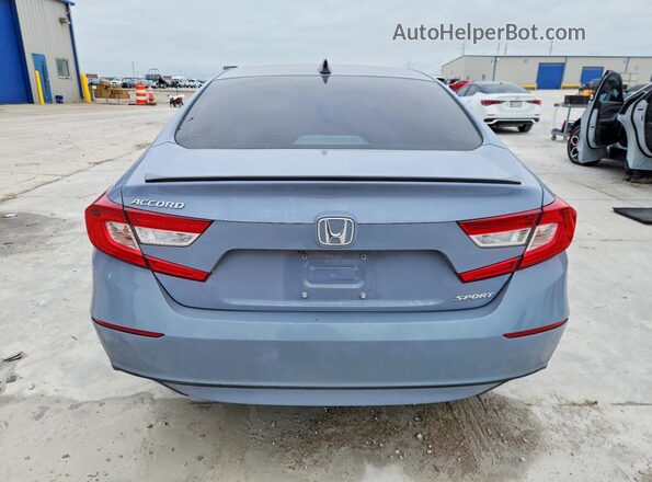 1HGCV1F39NA073652 2022 HONDA ACCORD Gray Вид ззаду