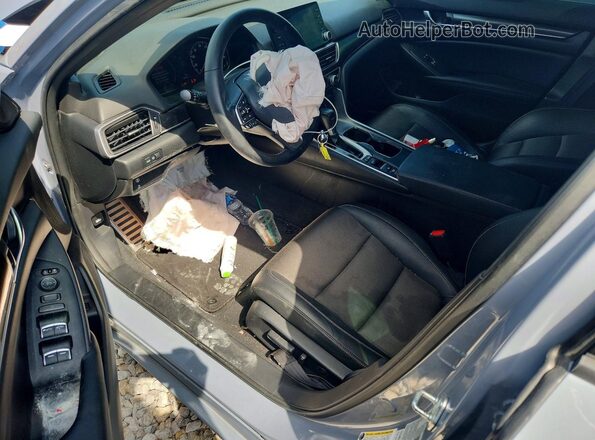 1HGCV1F39NA073652 2022 HONDA ACCORD Gray Вид панелі приладів