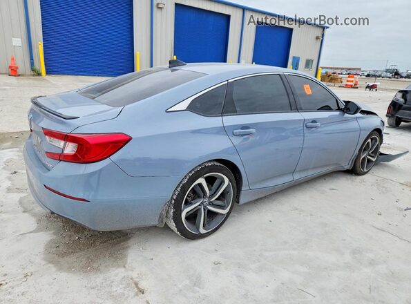 1HGCV1F39NA073652 2022 HONDA ACCORD Gray Задня права чверть