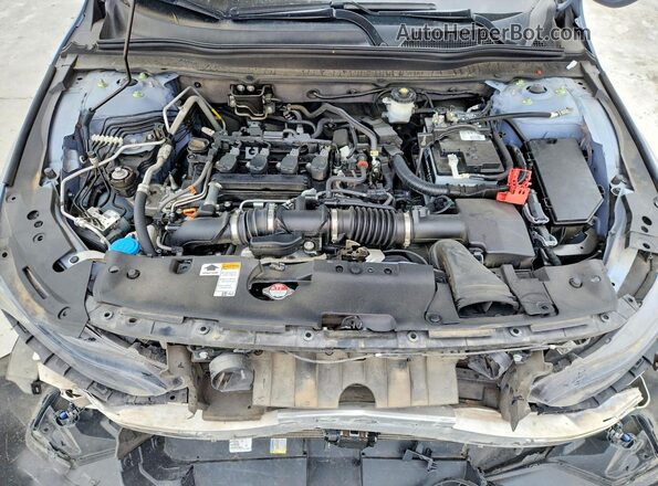 1HGCV1F39NA073652 2022 HONDA ACCORD Gray Вид задньої частини салону