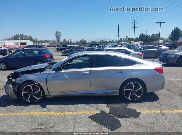 1HGCV1F39NA101644 2022 HONDA ACCORD Silver Панорамний вид салону 360°