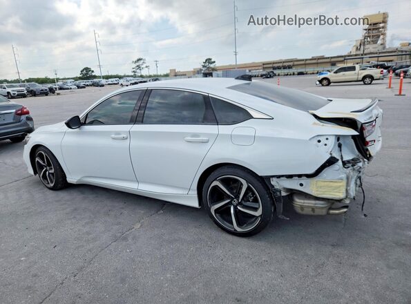 1HGCV1F39NA103748 2022 HONDA ACCORD White უკანა მარცხენა