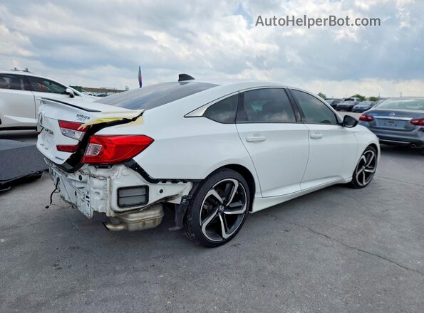 1HGCV1F39NA103748 2022 HONDA ACCORD White უკანა მარჯვენა